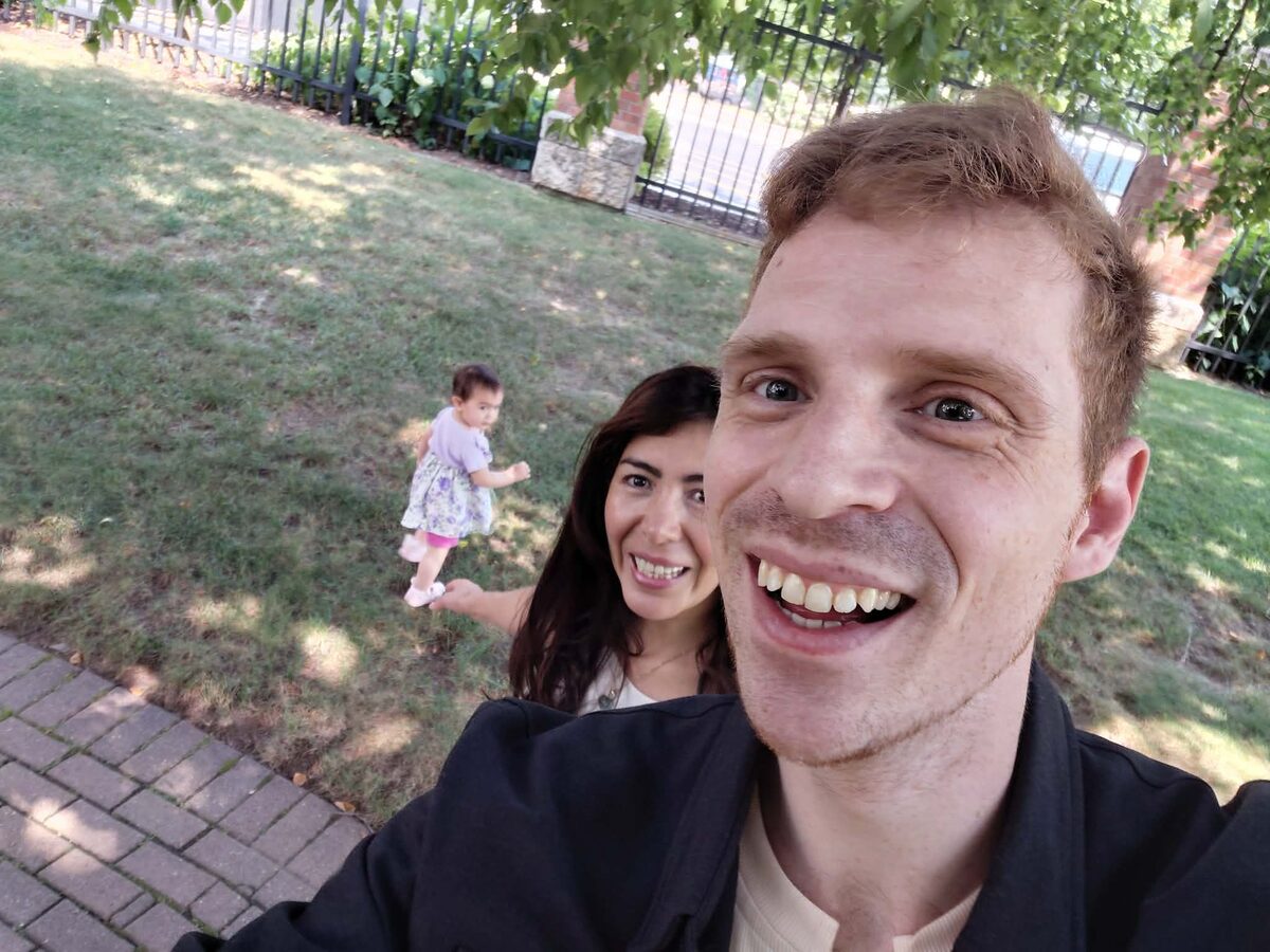 Chris Lemmer's family at the park